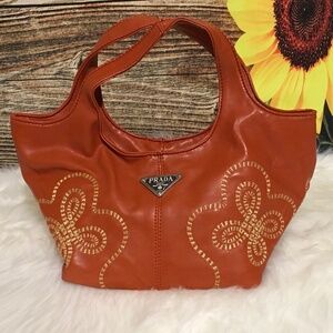 Orange handbag